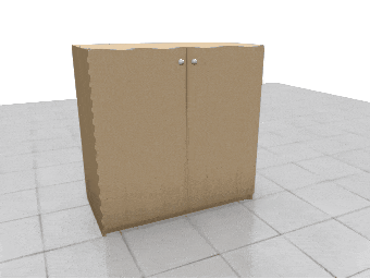 animation of the animate rotation entity on a cupboard