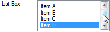 Image showing how items are displayed