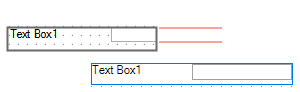 Image showing the Input Height on the Text Box control.