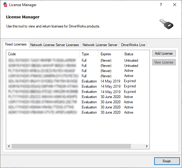 solidworks 2005 license